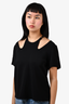 A.L.C Black Cut-Out Top Size 4