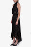 A.L.C Black Silk Sleeveless Maxi Dress Size 0