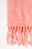 Acne Studio Pink Wool Fringe Scarf