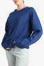 Acne Studios Blue Crewneck Sweater Size S