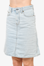 Acne Studios Light Blue Mini Skirt Size 25