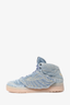 Adidas x Jeremy Scott Blue Denim Wing Sneakers Size 9.5 Mens
