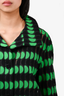 Akris Black/Green Sheer Shirt Jacket Estimated Est. Size S