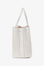 Alaia Beige Calfskin Tote with Strap