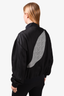 Alexander McQueen Black/Houndstooth Patterned Zip-Up Jacket Size 46 Mens