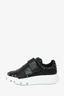 Alexander McQueen Black Leather Velcro Sneakers Size 40