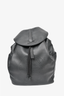 Alexander McQueen Black Skull Perforated Leather Backpack