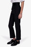 Alexander McQueen Black Virgin Wool Trousers Size 38
