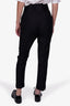 Alexander McQueen Black Virgin Wool Trousers Size 38
