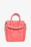 Alexander McQueen Pink Leather Mini 'Heroine Satchel' with Strap
