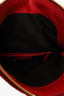 Alexander McQueen Red Leather Skull Padlock Clutch