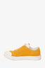 Alexander McQueen Yellow Suede Low Top Sneaker Size 42
