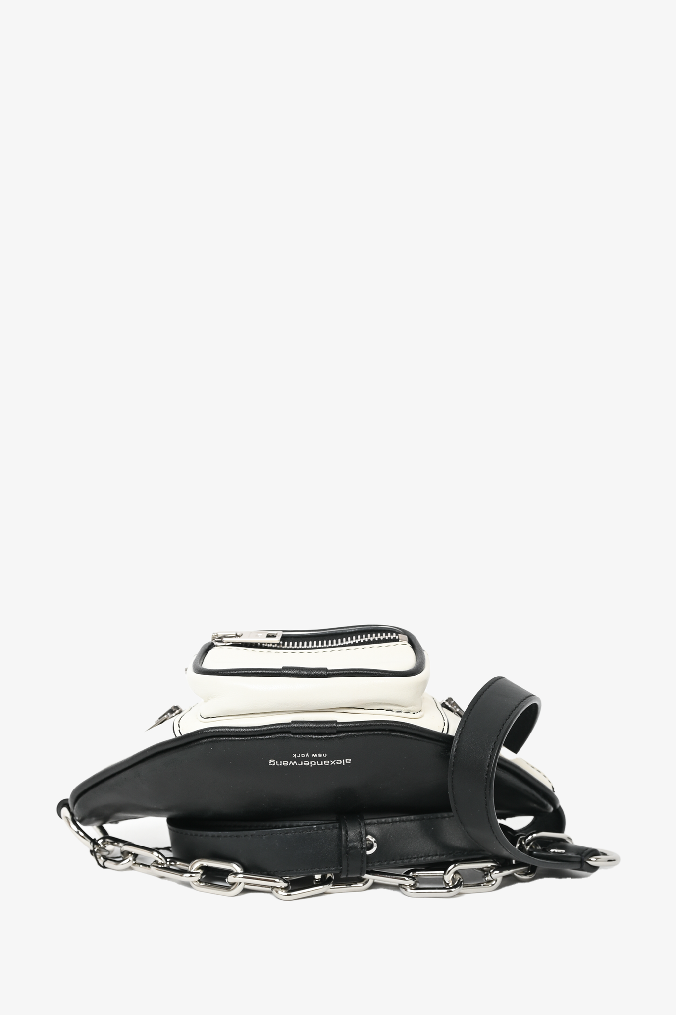 Alexander wang black best sale mini attica backpack