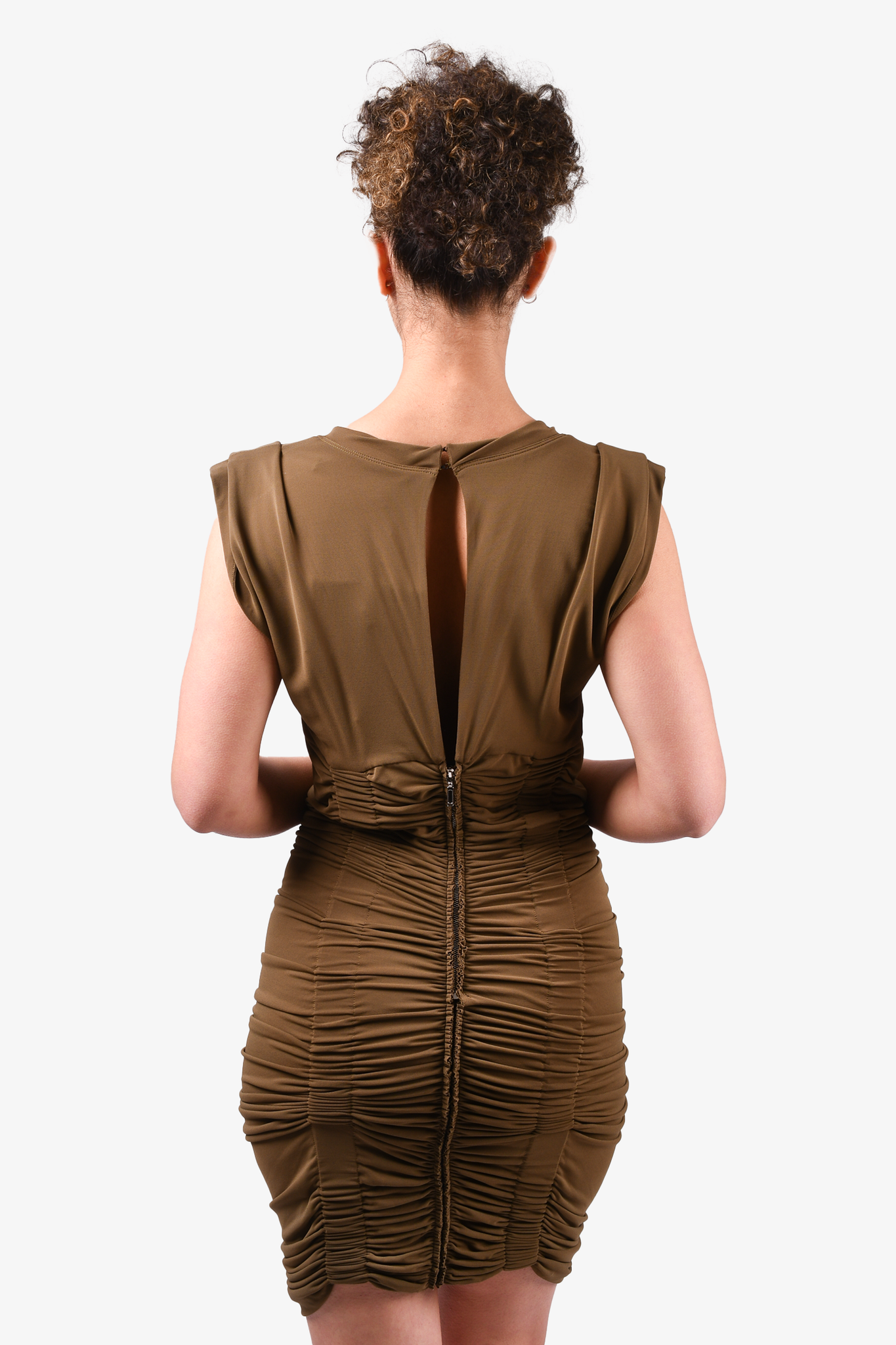 Alexander wang ruched sales dress