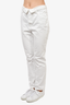 Alexander Wang White Folded Waistband Denim Jeans Size 30