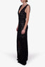 Alice + Olivia Black Lace Sleeveless Maxi Dress Size 8