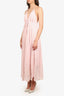 Alice + Olivia Pink Pleated Dress Size M