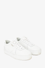 Axel Arigato White Leather Low Top Sneakers Size 37