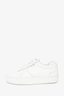 Axel Arigato White Leather Low Top Sneakers Size 37