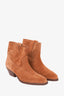 Ba&sh Brown Suede Cowboy Boots Size 40