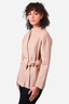 Ba&sh Beige Wool 'Lady' Wrap Short Coat Size 0