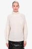 Ba&sh Cream Turtle Neck Chunky Sweater Size XS