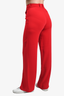 Babaton Red Pleated Trousers Size 0