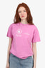 Balenciaga Pink World Food Programme T-Shirt Size XS