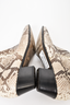 Barbara Bui Cream Snakeskin Ankle Boots Size 41