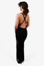 Bec + Bridge Black Backless Ribbed Maxi Dress Size M