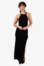 Bec + Bridge Black Backless Ribbed Maxi Dress Size M