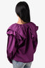 Bellepiece Purple Cotton Blouse Size M