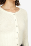 Blumarine White Wool Cardigan Estimated Size S