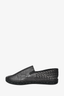 Bottega Veneta Black Intrecciato Leather Slip-On Espadrille Shoes Size 43 Mens