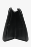 Bottega Veneta Black Intrecciato Leather Zip Clutch