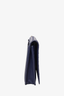 Bottega Veneta Blue Intrecciato Woven Nappa Leather Wallet-On-Chain Crossbody Bag