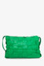 Bottega Veneta Green Maxi Intrecciato Cassette Crossbody Bag