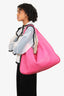 Bottega Veneta Pink Nappa Leather Large Hobo Shoulder Bag