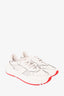 Bottega Veneta White Leather Speedster Sneaker Size 42.5