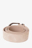 Brunello Cucinelli Beige Suede Beaded Belt Size M
