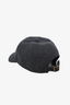 Brunello Cucinelli Grey Wool Beaded Baseball Cap
