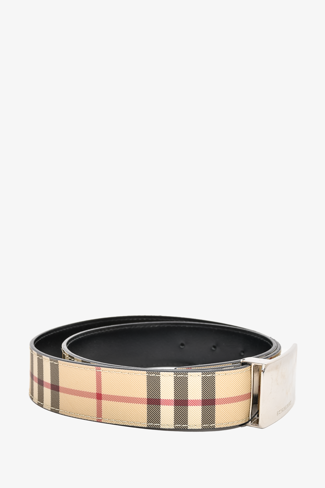 Burberry clearance canvas belt