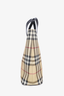 Burberry Beige Nova Check Coated Canvas Tote Bag