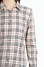 Burberry Beige Nova Check Long Sleeve Shirt Size XS