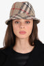 Burberry Beige Nova Check Wool Bucket Hat Size M