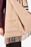 Burberry Beige/Nova Check Wool/Cashmere Pocket Oversized Scarf