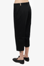 Burberry Black Cropped Trousers Size 8