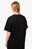 Burberry Black/White "TB" Logo Top Size M Mens