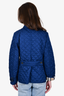 Burberry Brit Blue Quilted Jacket Size M