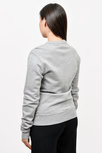 Burberry Grey Crewneck Sweatshirt Size XXXS